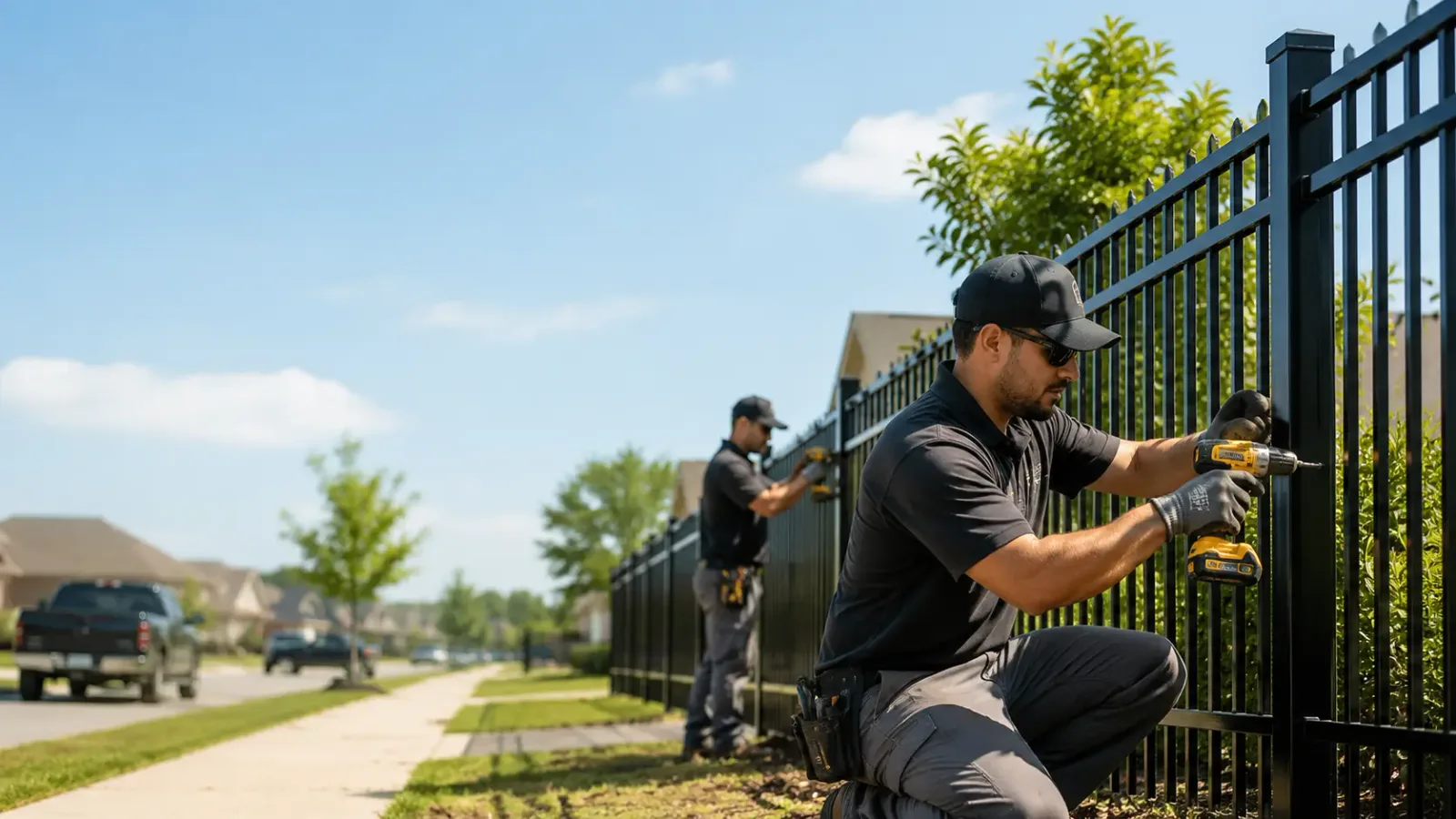 Metal Fence Installation in Farwell, MI